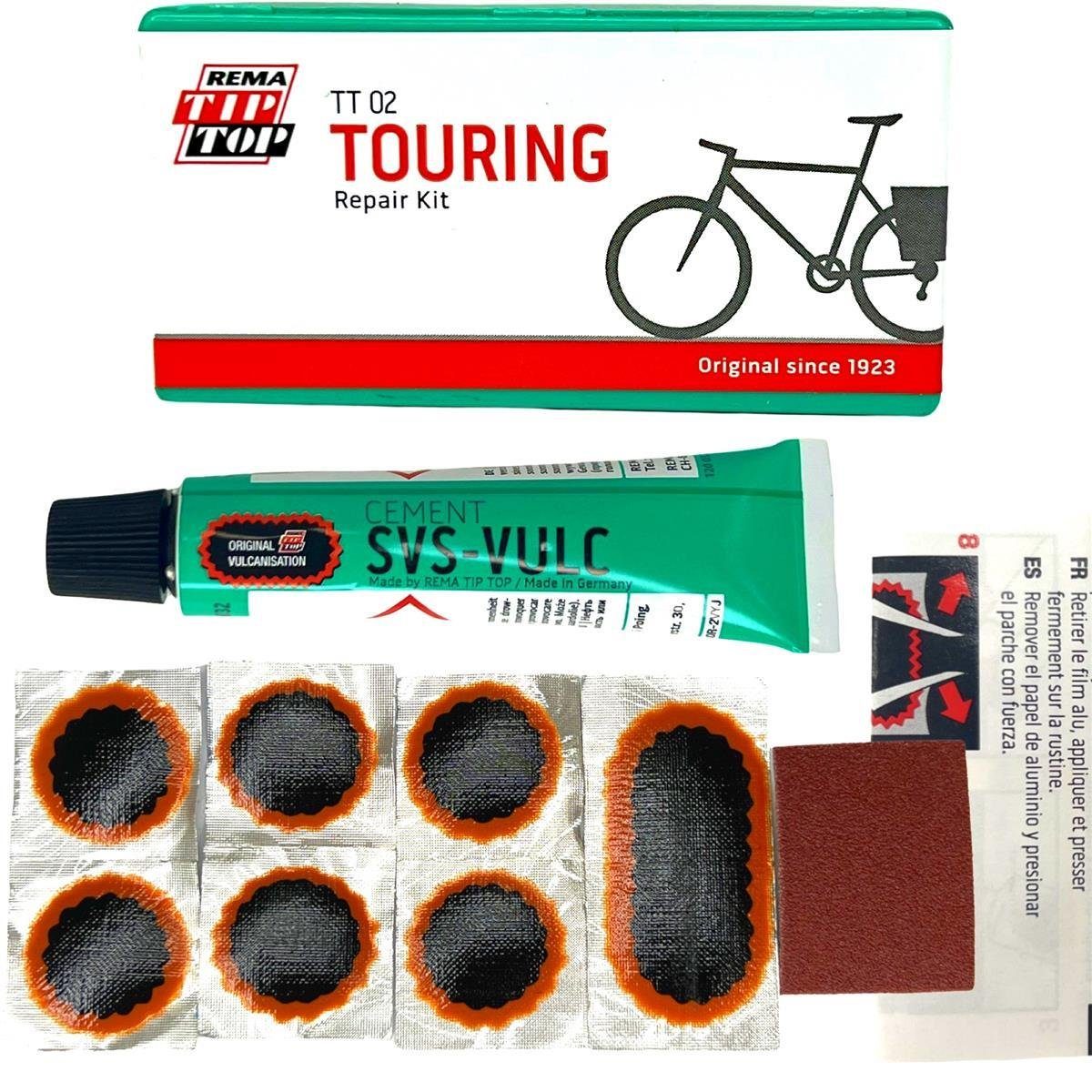 Fahrrad-Montageständer Rema Tip Top Fahrrad Reparatur Set Touring TT02