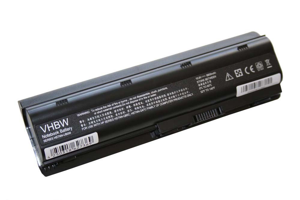 vhbw passend für HP / CompaQ G42-362TX, G42-364LA, G42-365LA, G42-355TU, Laptop-Akku 8800 mAh