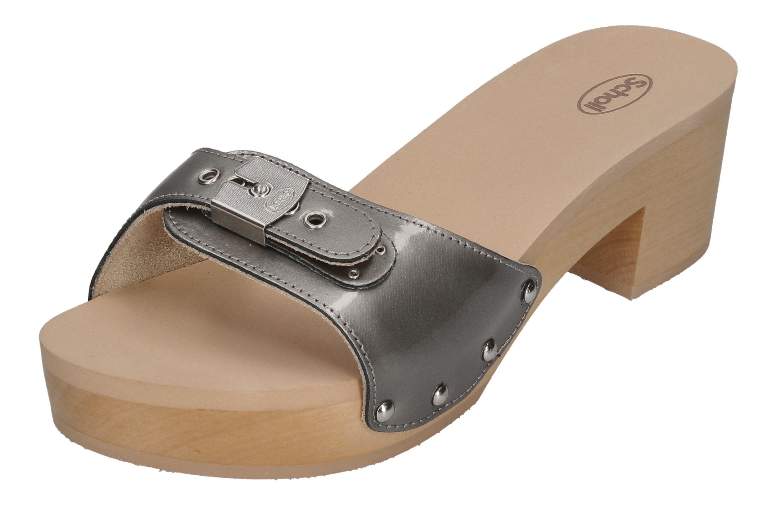 Scholl Silver Grey IBIZA Keilpantolette PESCURA