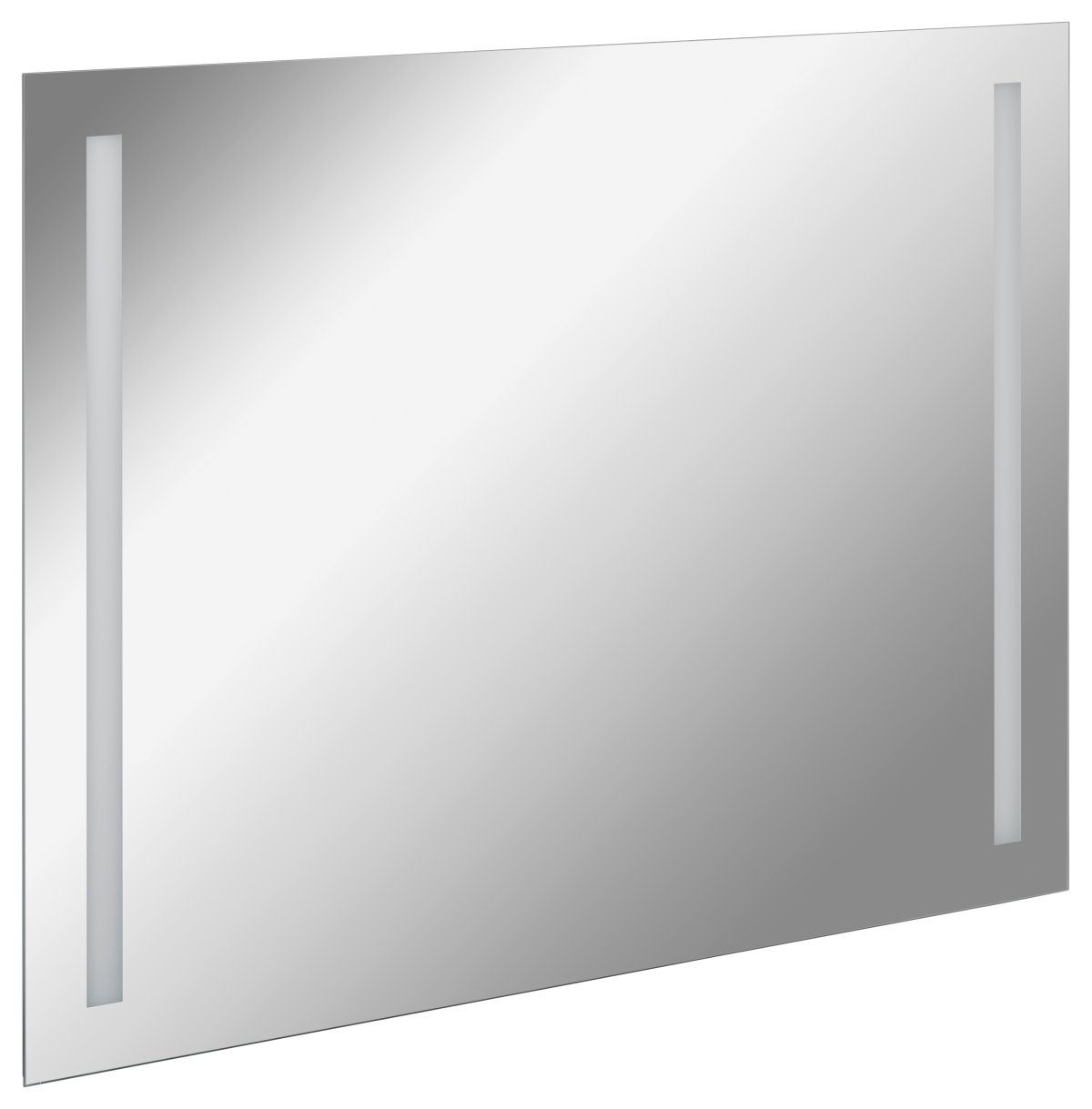 linear FACKELMANN Spiegel cm hängend Mirrors / LED-Beleuchtung Badspiegel / / 100 Breite