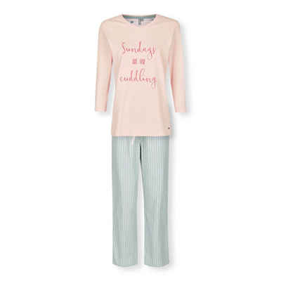 By Louise Pyjama »Nightwear« (2 tlg) aus reiner Baumwolle