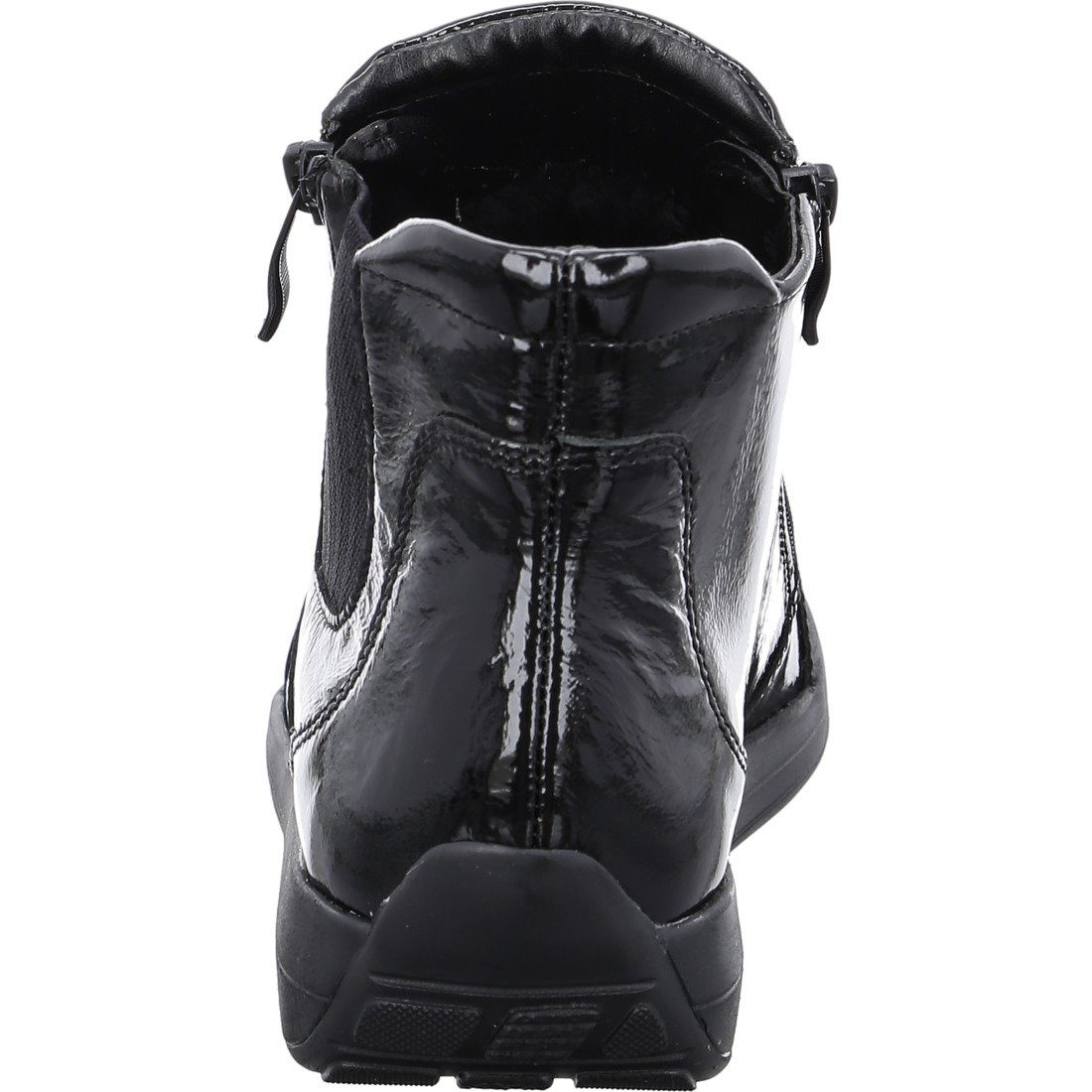 Ara Stiefelette 043836 Merano Schuhe, schwarz - Stiefelette Lackleder Ara