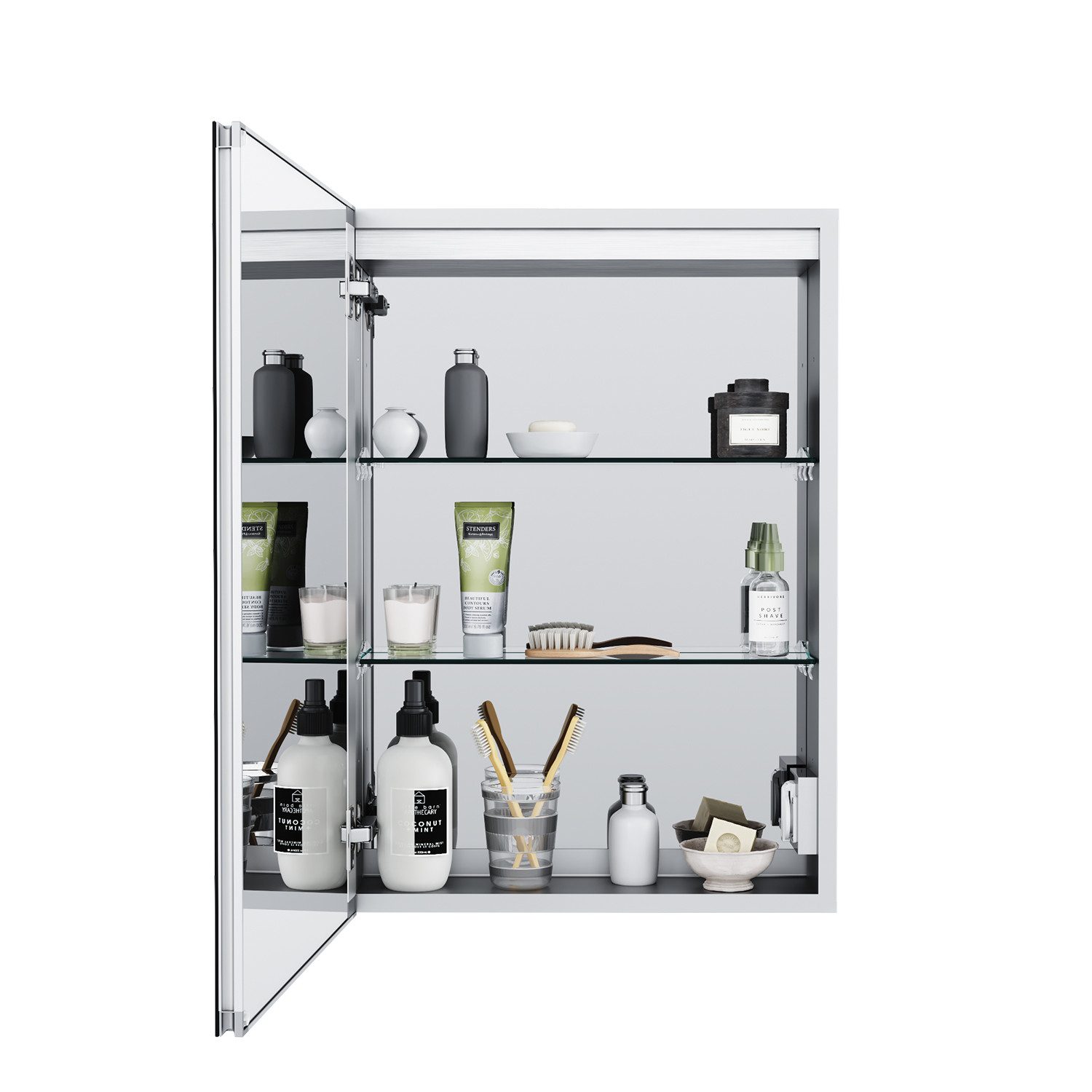 SONNI Spiegelschrank LED Spiegelschrank mit Touchschalter günstig online kaufen