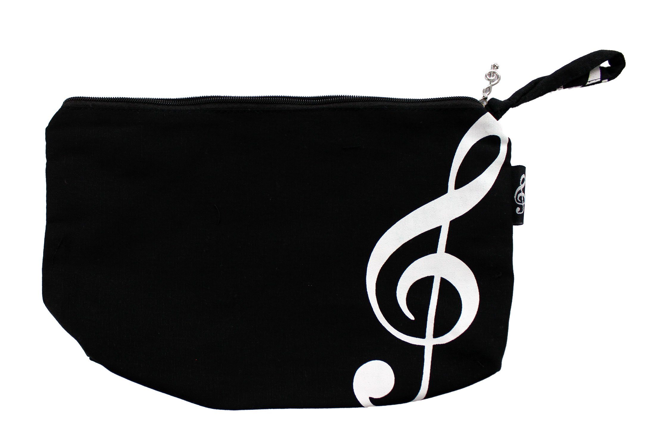 mugesh Kosmetiktasche Kulturtasche Notenschlüssel, für Musiker