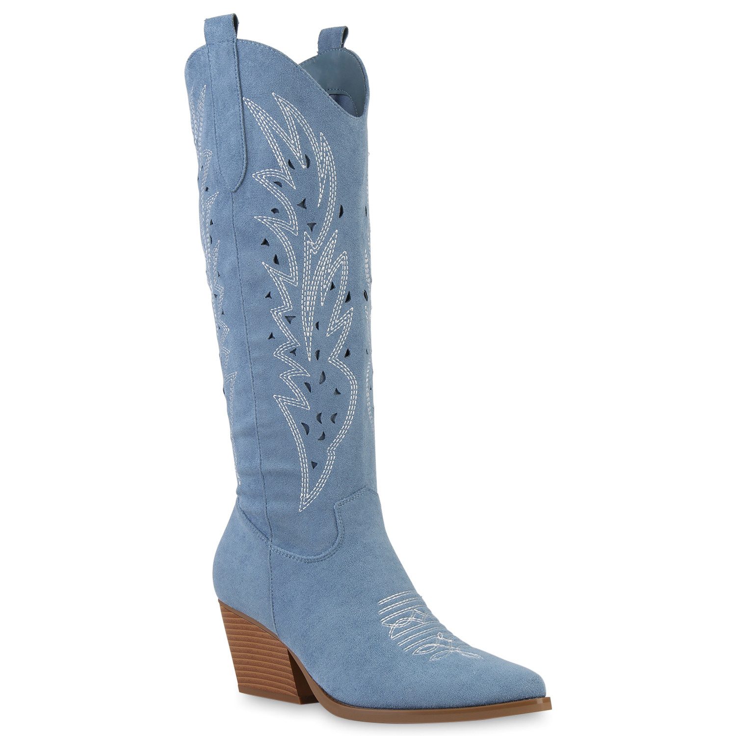 VAN HILL 840056 Cowboystiefel Bequeme Schuhe günstig online kaufen