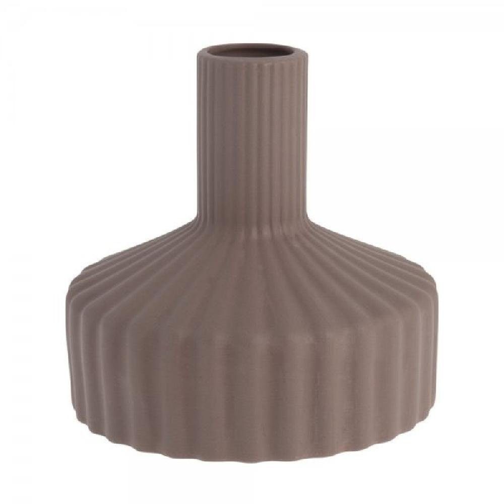 (16cm) Braun Samset Dekovase Storefactory Vase
