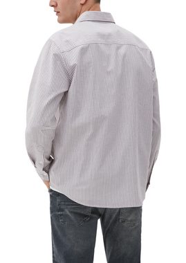 s.Oliver Langarmhemd Regular: Hemd mit Kentkragen