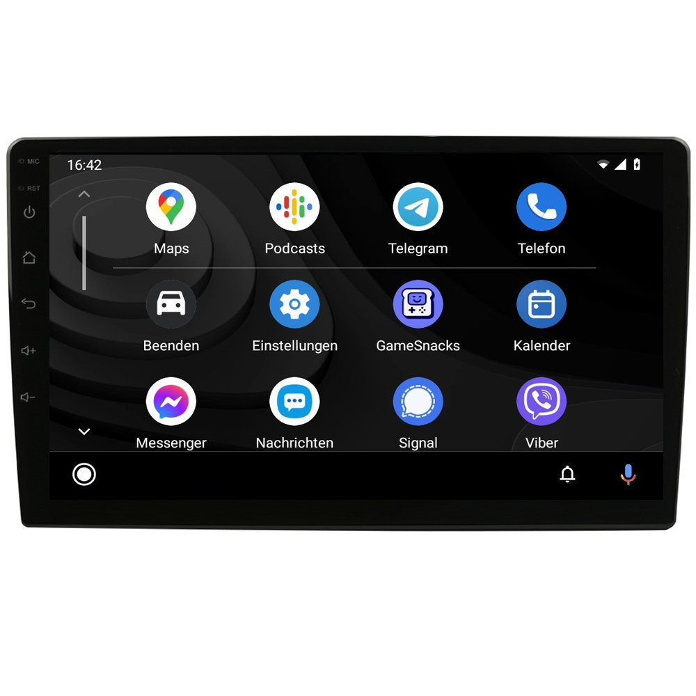 10" Für C5 Autoradio Touchscreen Citroen TAFFIO CarPlay Einbau-Navigationsgerät Android 08-17 RD/TD