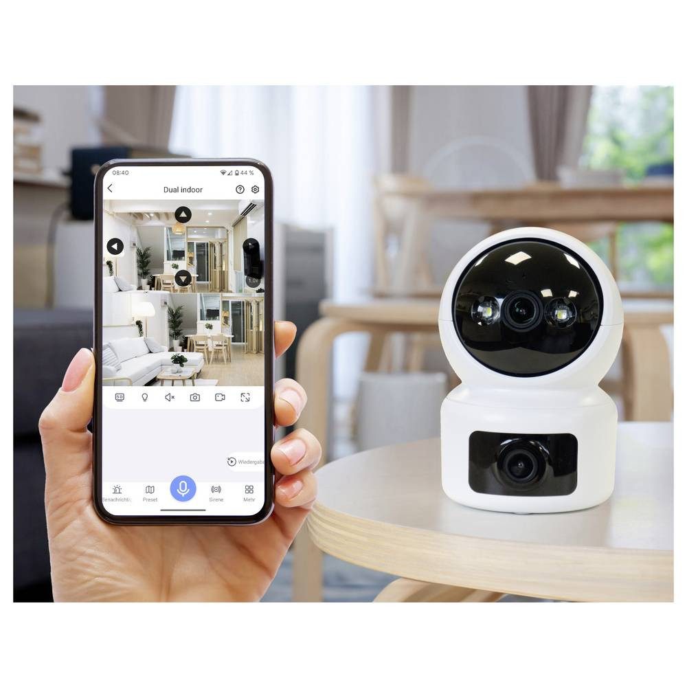 Technaxx Überwachungskamera TX-327 5279 Überwachungskamera 1920 x 2160 Pixel 2.4 GHz, 5.8 GHz