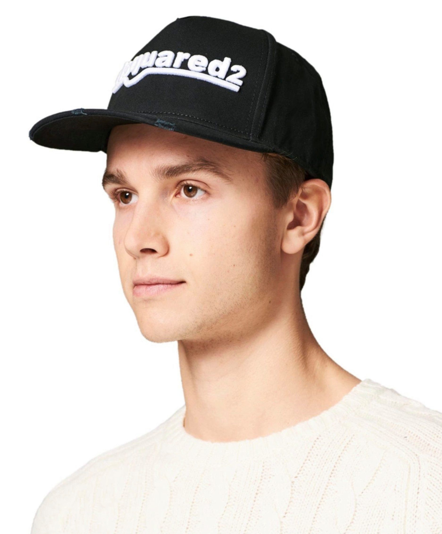 Dsquared2 Baseball Cap Basebalkappe Iconic D2 Logo Baseballcap Cap Kappe Hat Hut