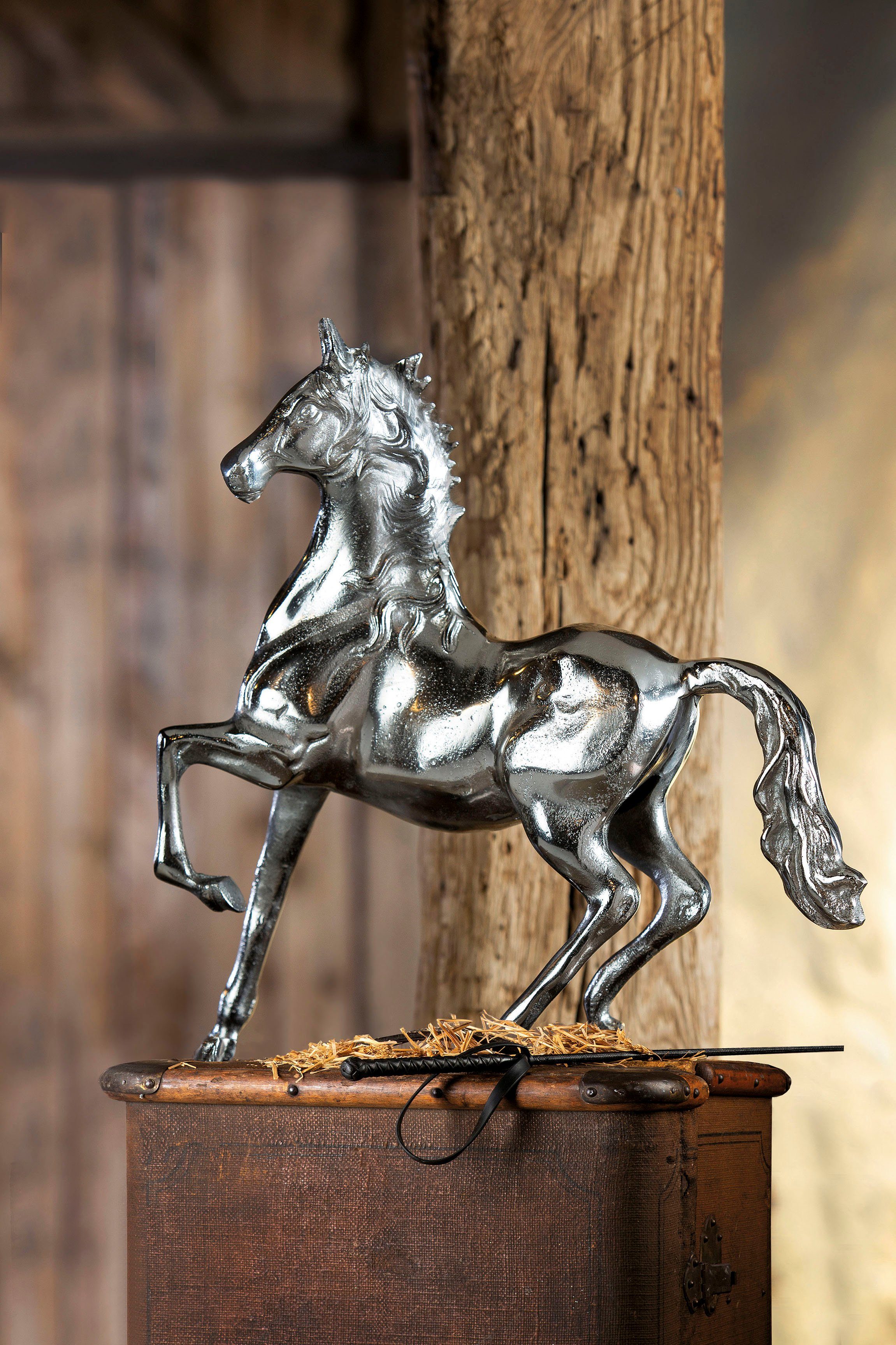 & Statuen (1 St), Kategorie: GILDE Pferd Skulptur Tierfigur Figuren, Skulpturen