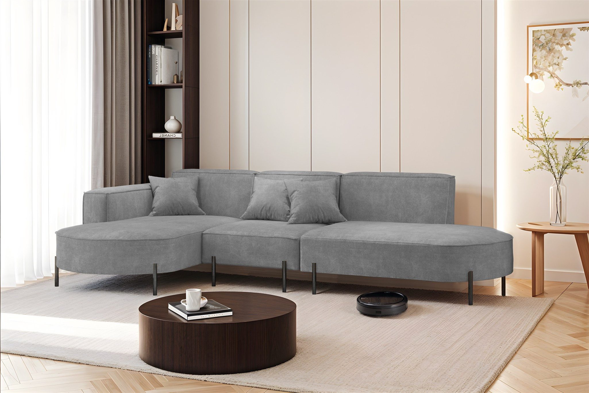 Fun Möbel Ecksofa Sofa VALENCIA mit günstig online kaufen