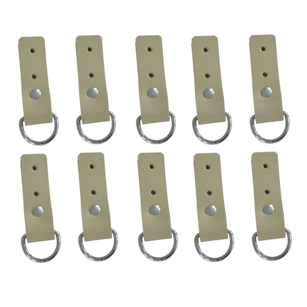 Anhänger 10 Stück - Aufrollriemen 82 mm, Gewebeverstärkt, Kunststoff
