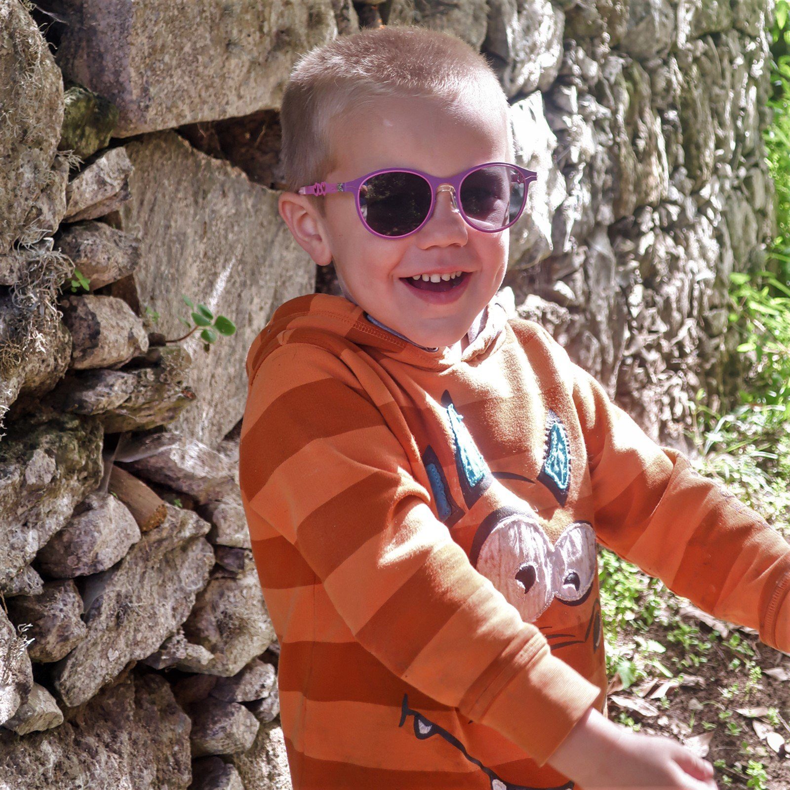ActiveSol Sonnenbrille Kinder-Sonnenbrille Private Eyes 2-6 Jahre Metallrahmen, extra leicht
