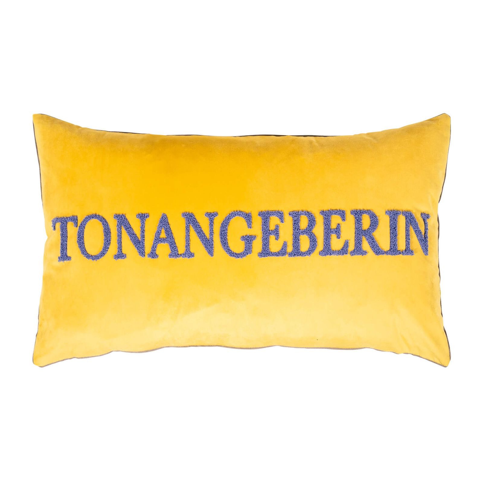 PAD Dekokissen Kissenhülle Tonangeberin Yellow, Spruch, günstig online kaufen