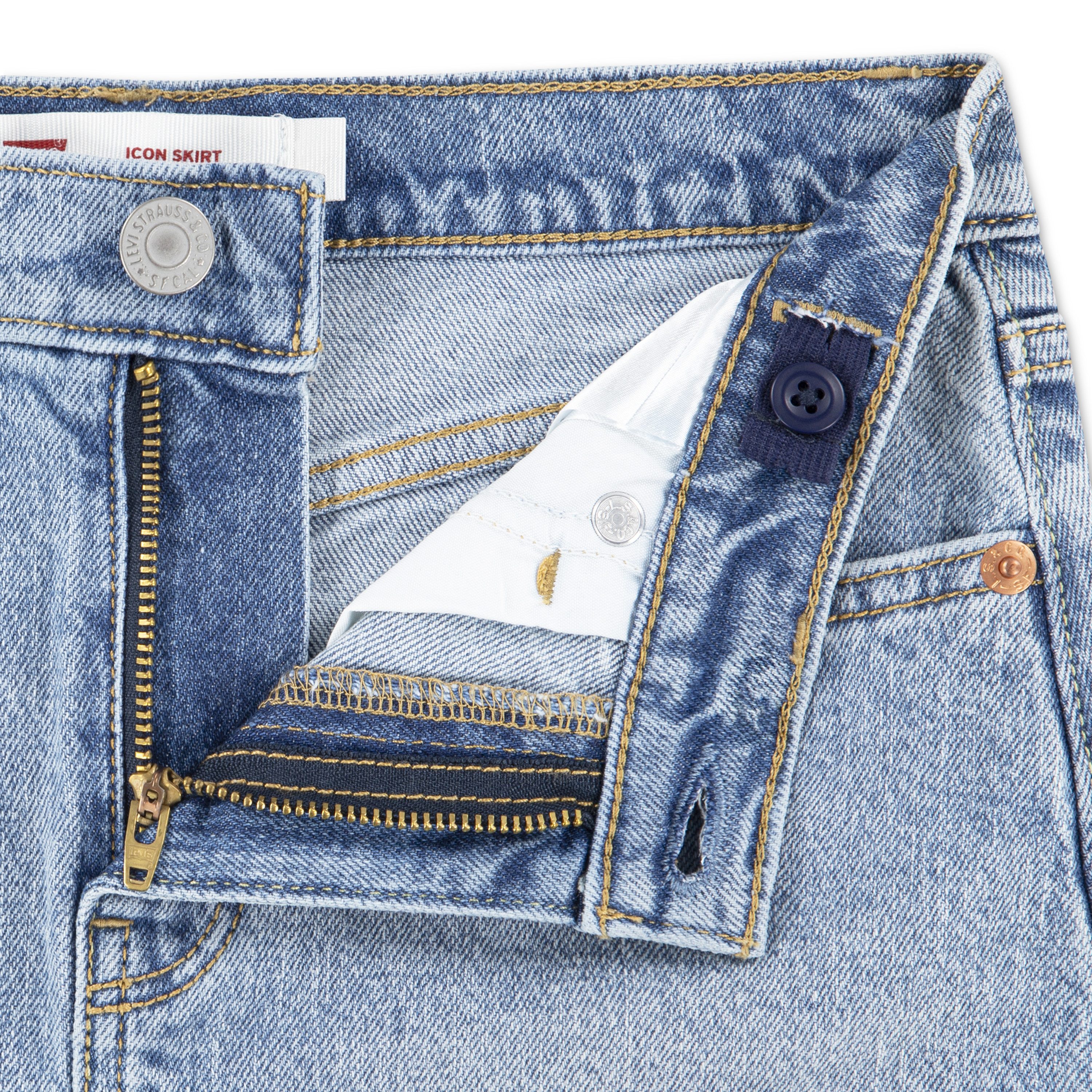 Levi's® Kids Jeansrock LVG ICON SKIRT mit einstellbarer Weite, for Girls – Bild 5 von 5
