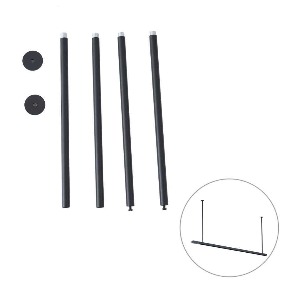 Qazqa Schienensystem-Verbinder Iconic, 3 cm, (1-tlg)