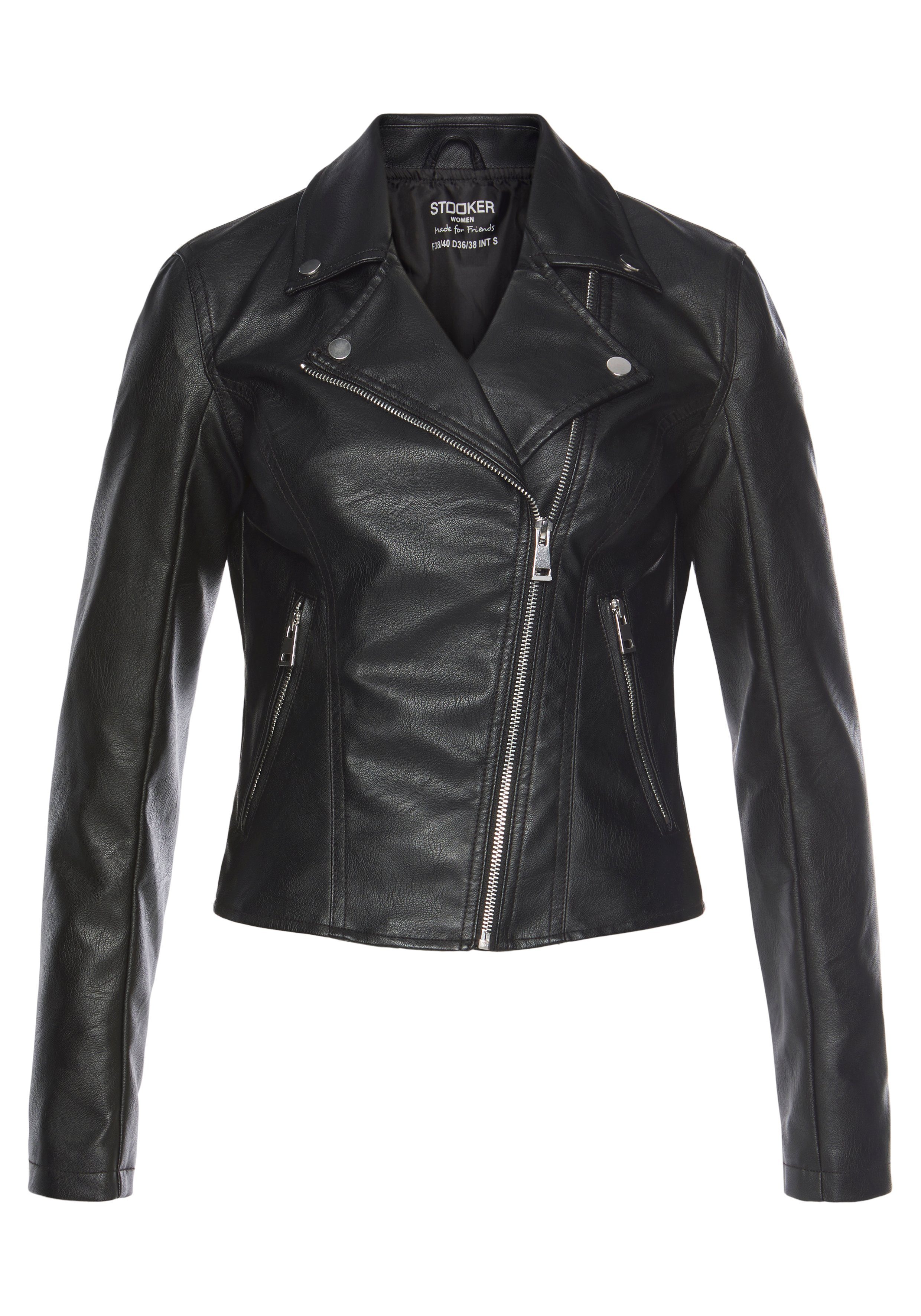 Damen Bikerjacken Kaufen Lassige Biker Lederjacken Otto