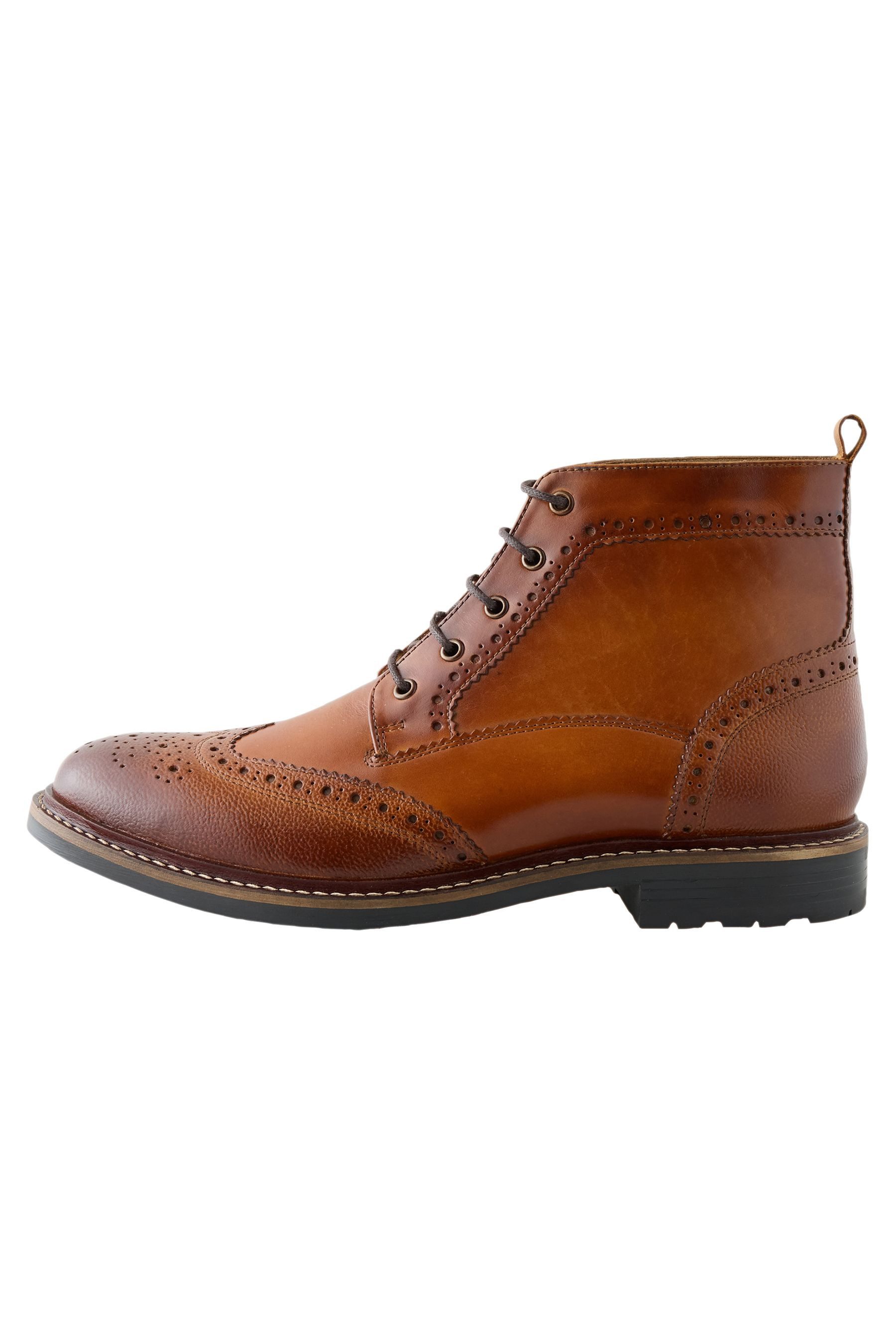 Next Lederstiefel mit Schnürung Stiefel