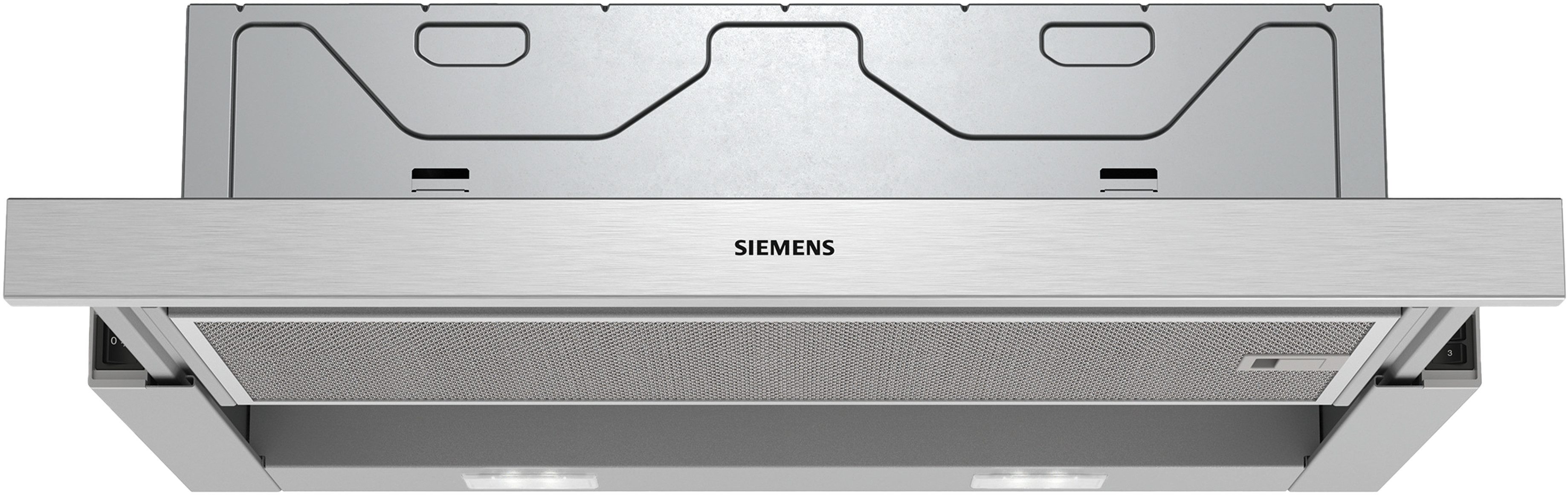 SIEMENS Flachschirmhaube LI64LB521 Serie iQ100 LI64LB521, Langlebige Ersatzteile & helle, zuverlässige LED-Beleuchtung
