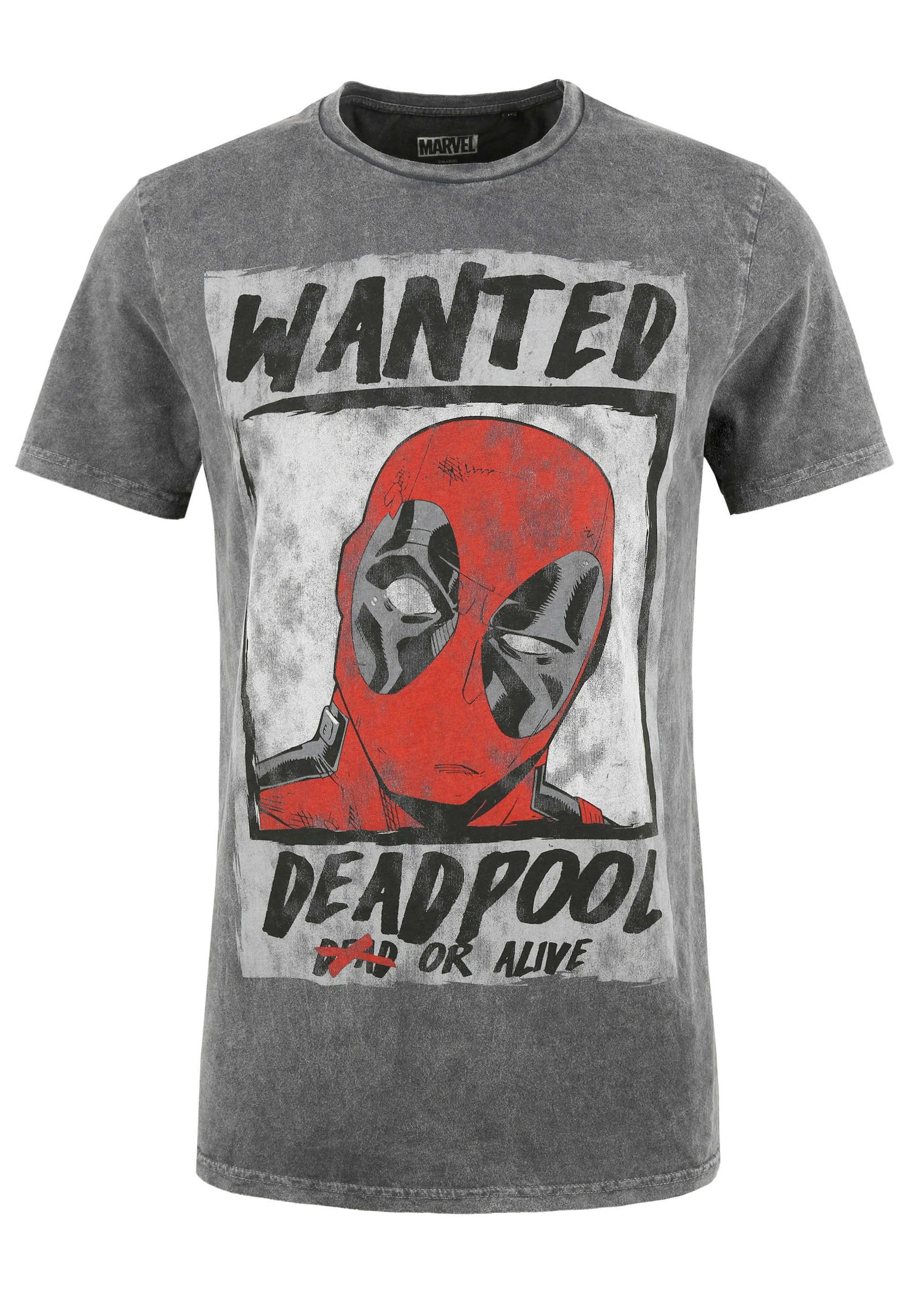 T-Shirt Deadpool Wanted Poster