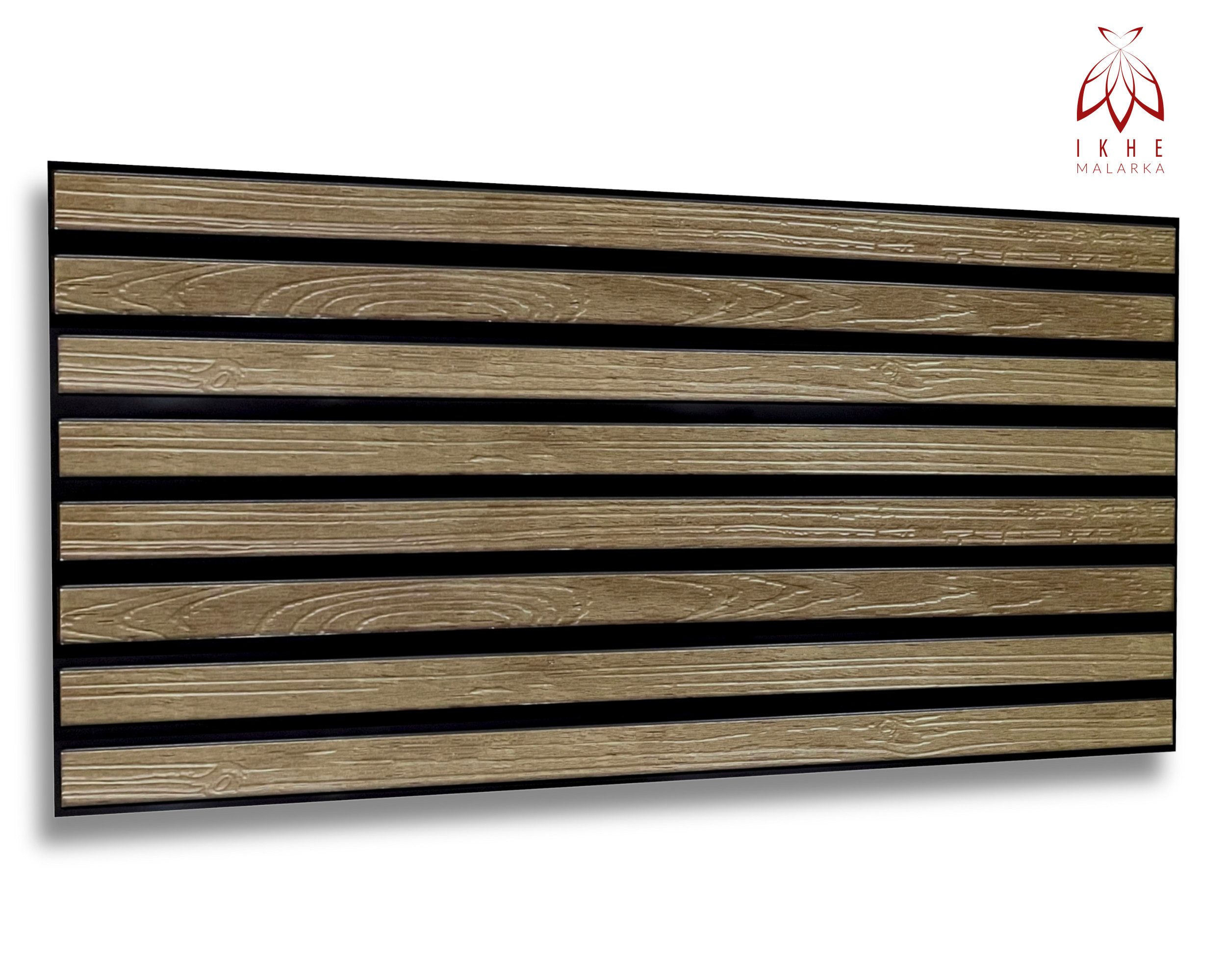 IKHEMalarka 3D Wandpaneel Lamellen Oak Slats günstig online kaufen