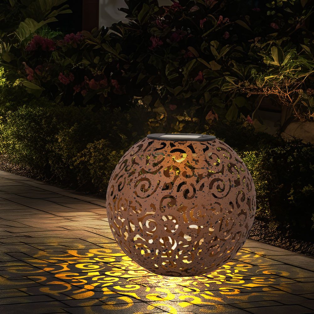 GLOBO LIGHTING LED Solarleuchte, LED-Leuchtmittel fest günstig online kaufen