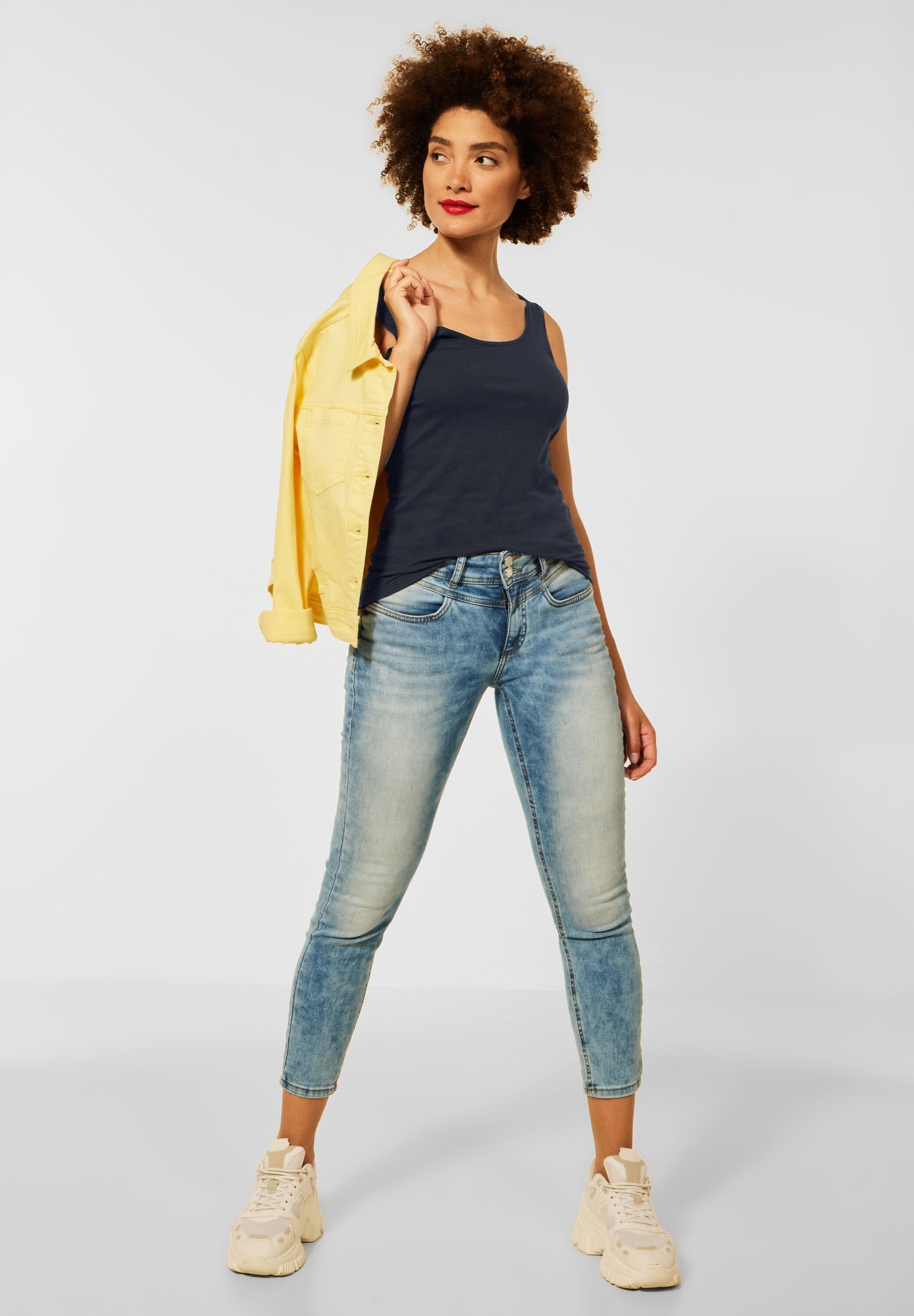 STREET ONE Tanktop Top in Unifarbe