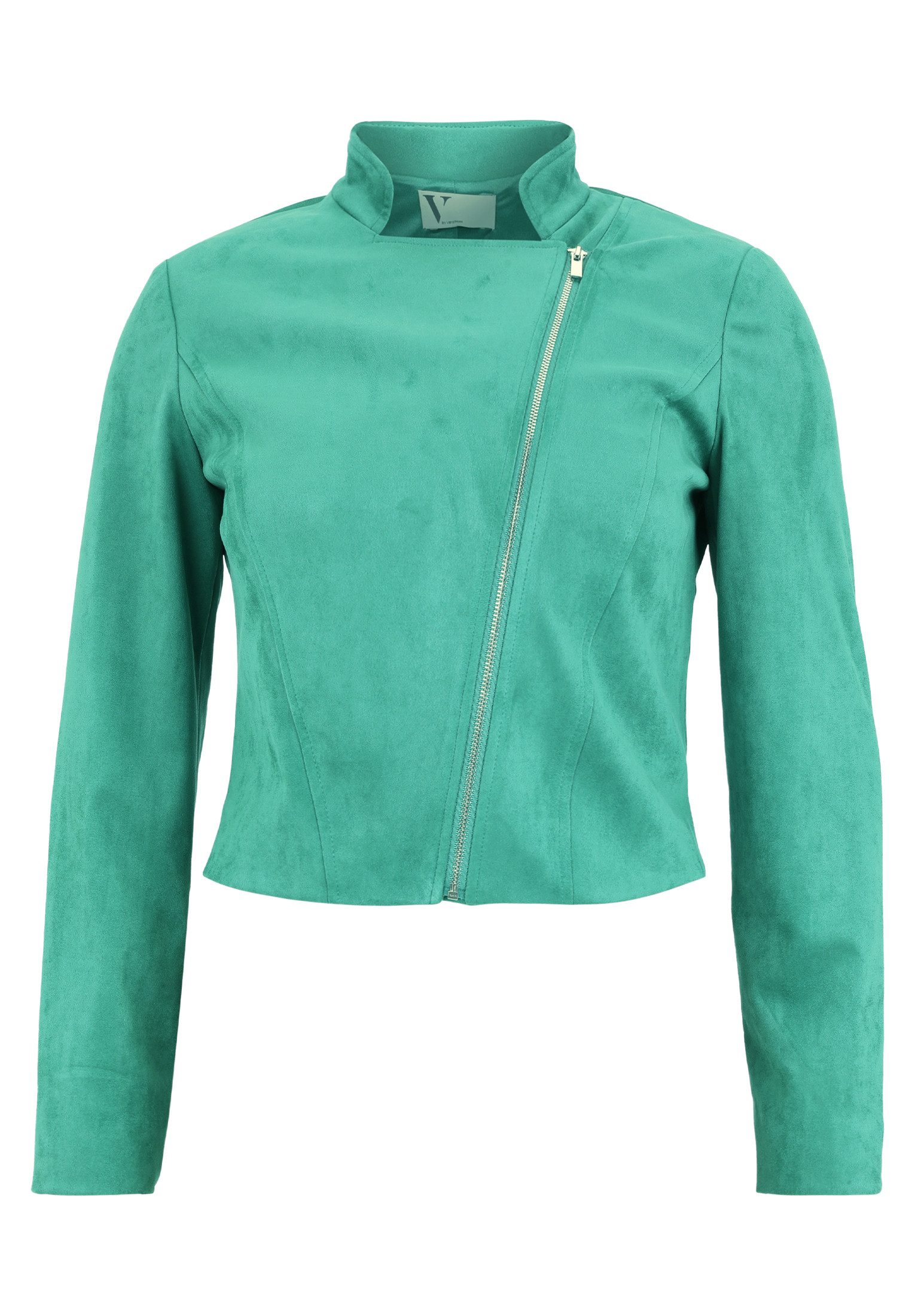 Vera Mont Jackenblazer "Damen Bikerjacke mit Reißverschluss" Reißverschluss günstig online kaufen