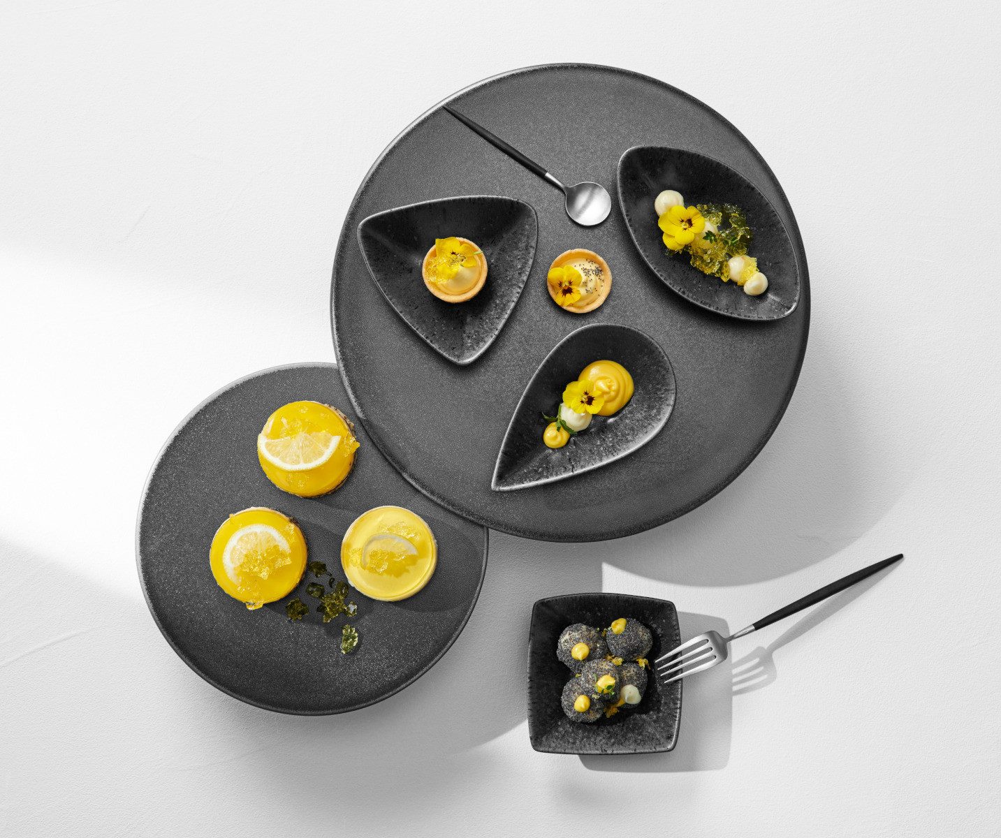 ASA SELECTION Tortenplatte grande Tortenplatte black iron 22,5cm, Steinzeug, (Platten), Küche, Kochen, Backen