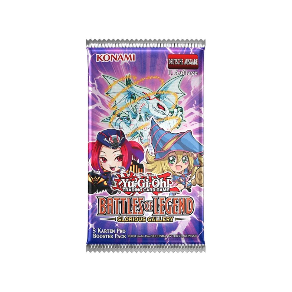 Konami Sammelkarte Yu-Gi-Oh! Glorious Gallery Booster Display Deutsch