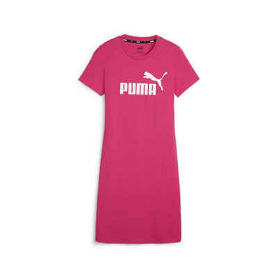 PUMA Sweatkleid Essentials T-Shirt-Kleid mit schmaler Passform Damen