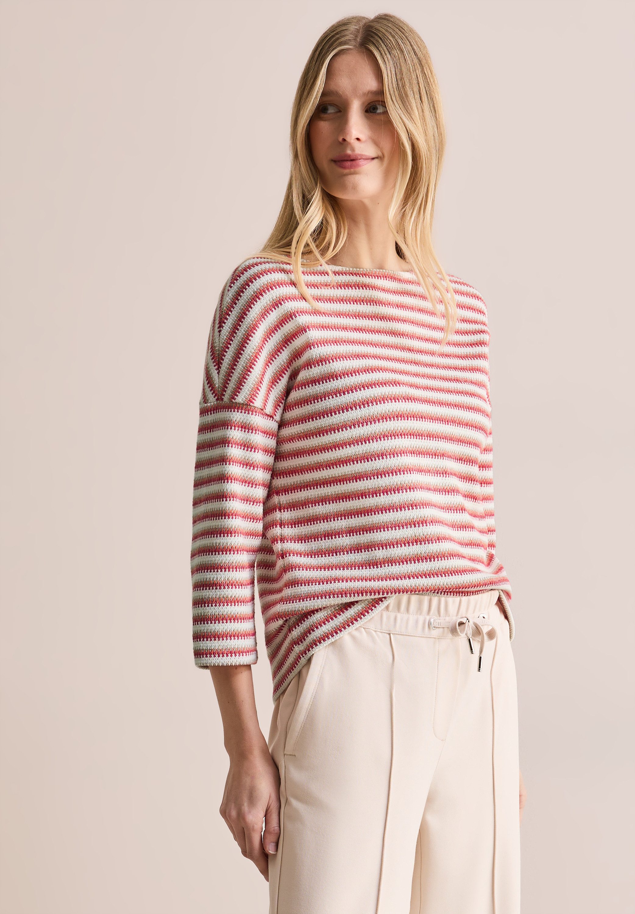 CECIL T-Shirt mit Streifenmuster