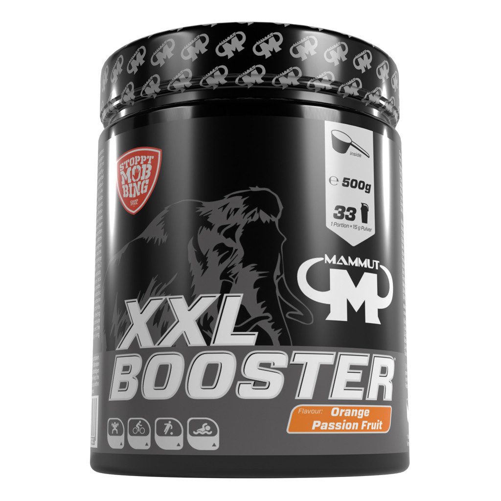 XXL Booster - Orange Passion Fruit - 500 g Dose Pulver