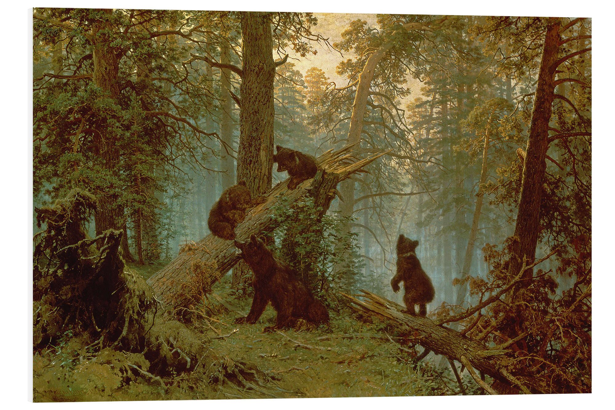 Posterlounge Poster Ivan Ivanovich Shishkin, Morgen günstig online kaufen