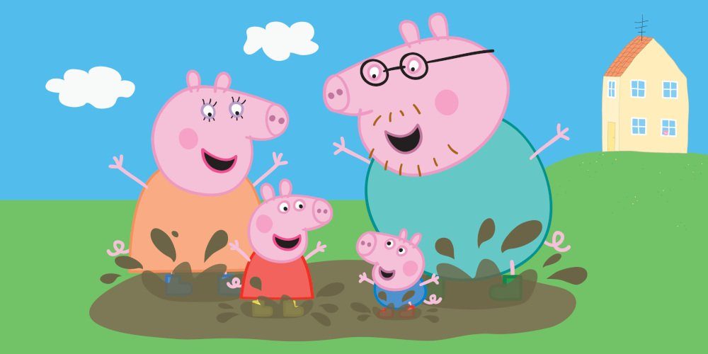 Peppa Pig Strandtuch Peppa Pig Badetuch günstig online kaufen