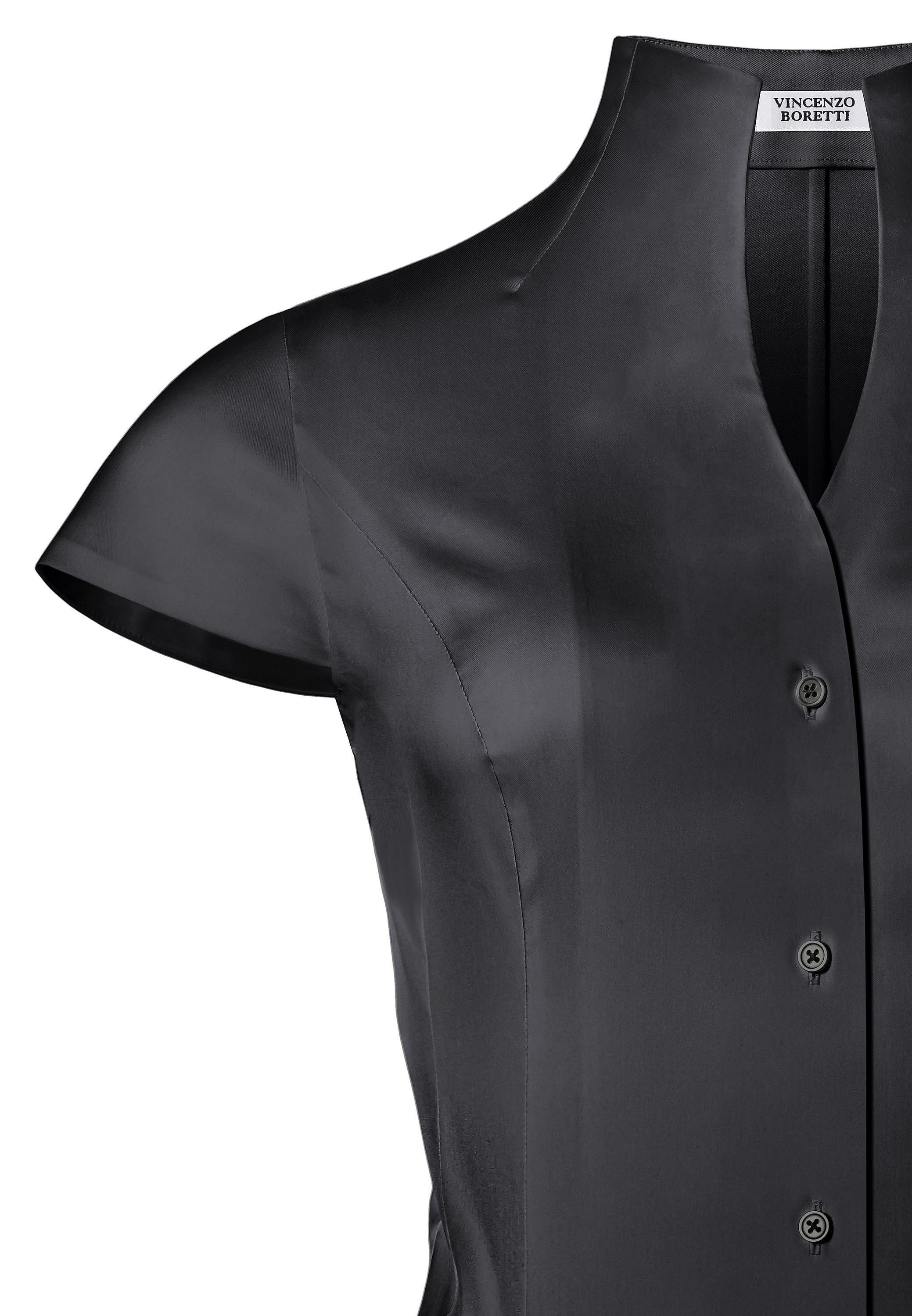 Vincenzo Boretti Klassische Bluse tailliert stretch günstig online kaufen