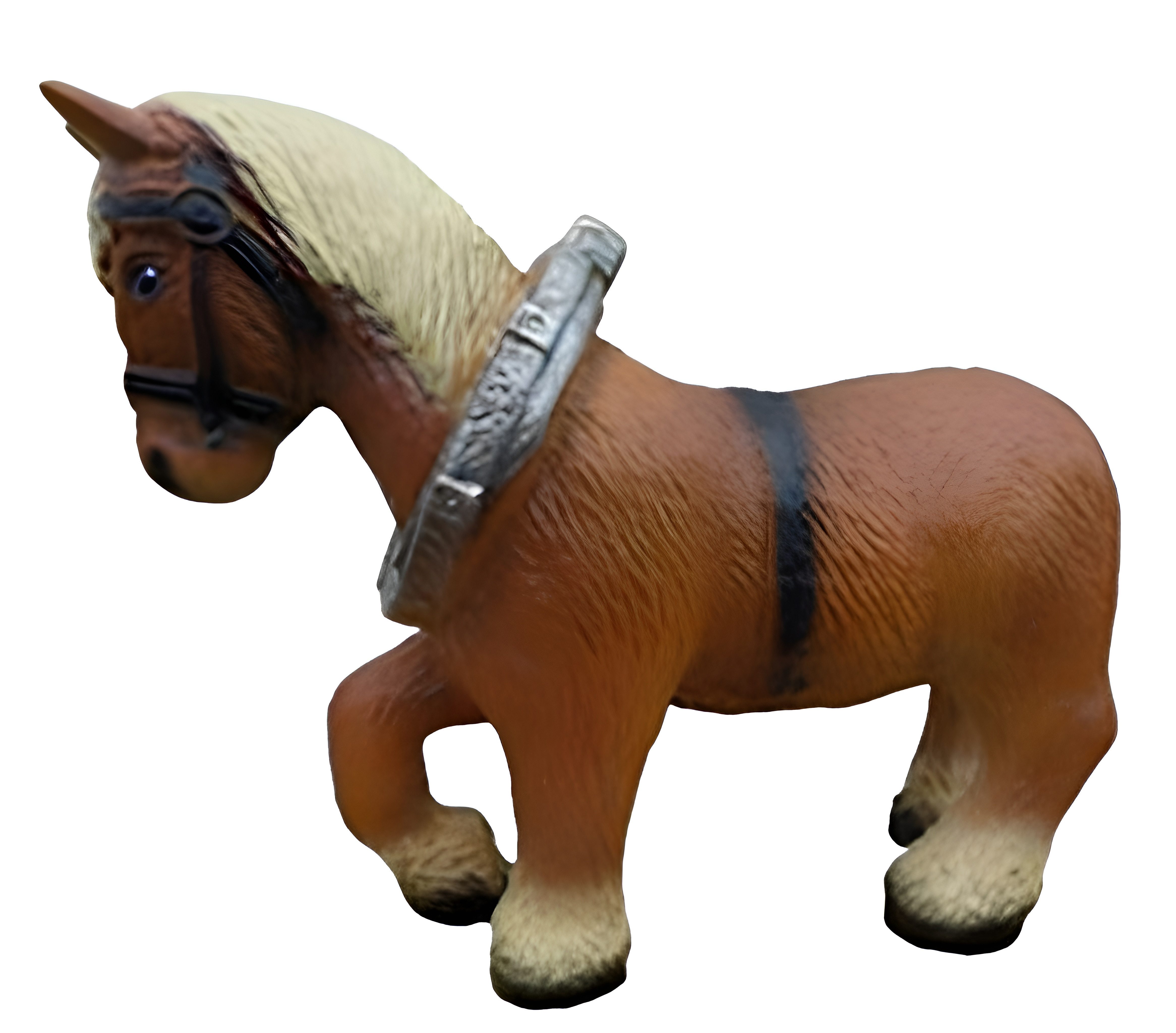 JVmoebel Tierfigur Russischer Hengst Dekorationsfigur aus hochwertigem Material (Skulptur A121-35cm), Made in Europa