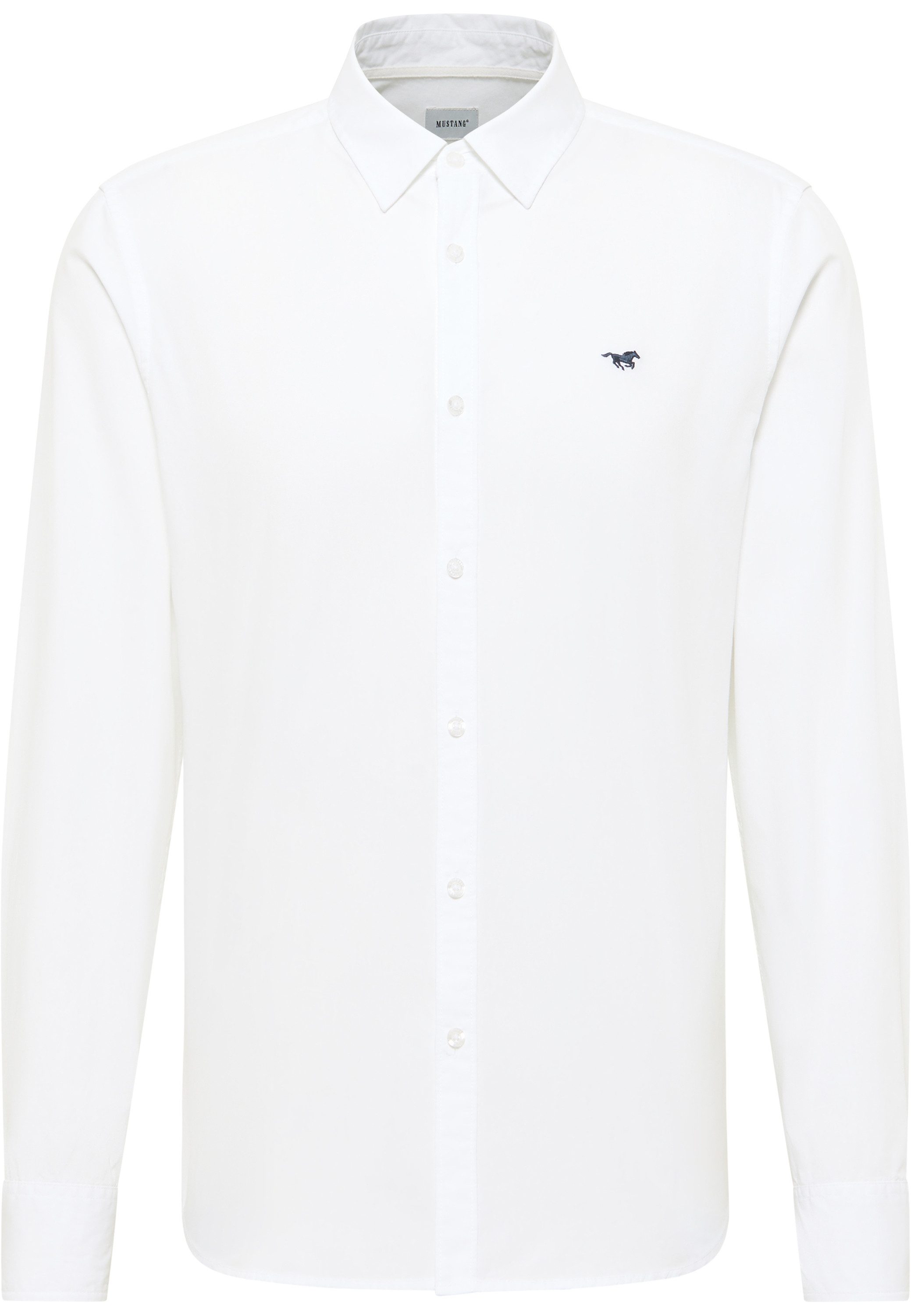 MUSTANG Langarmhemd Herren Style Canton