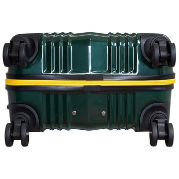 Trendyshop365 Handgepäck-Trolley Koffer 58cm Daytona, 4 Farben, 4 Rollen, Zahlenschloss, Hartschale Polycarbonat