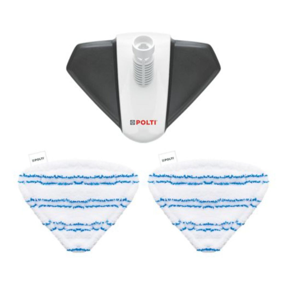 Polti Reinigungs-Set Kit Dampfdüse mit 2x überzüge (Triangular)