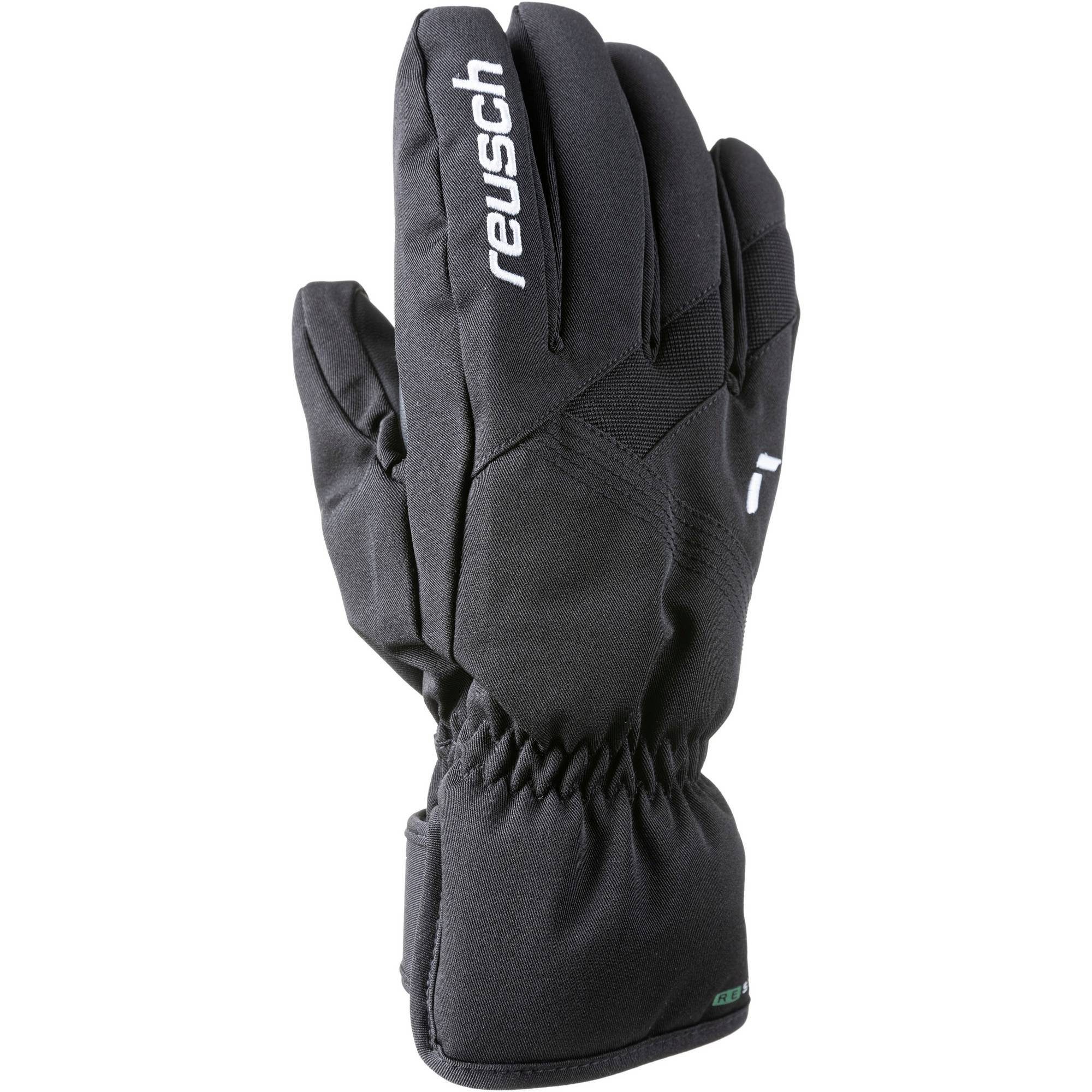 Skihandschuhe Reusch Vermont R-TEX® ECO BLACK / WHITE
