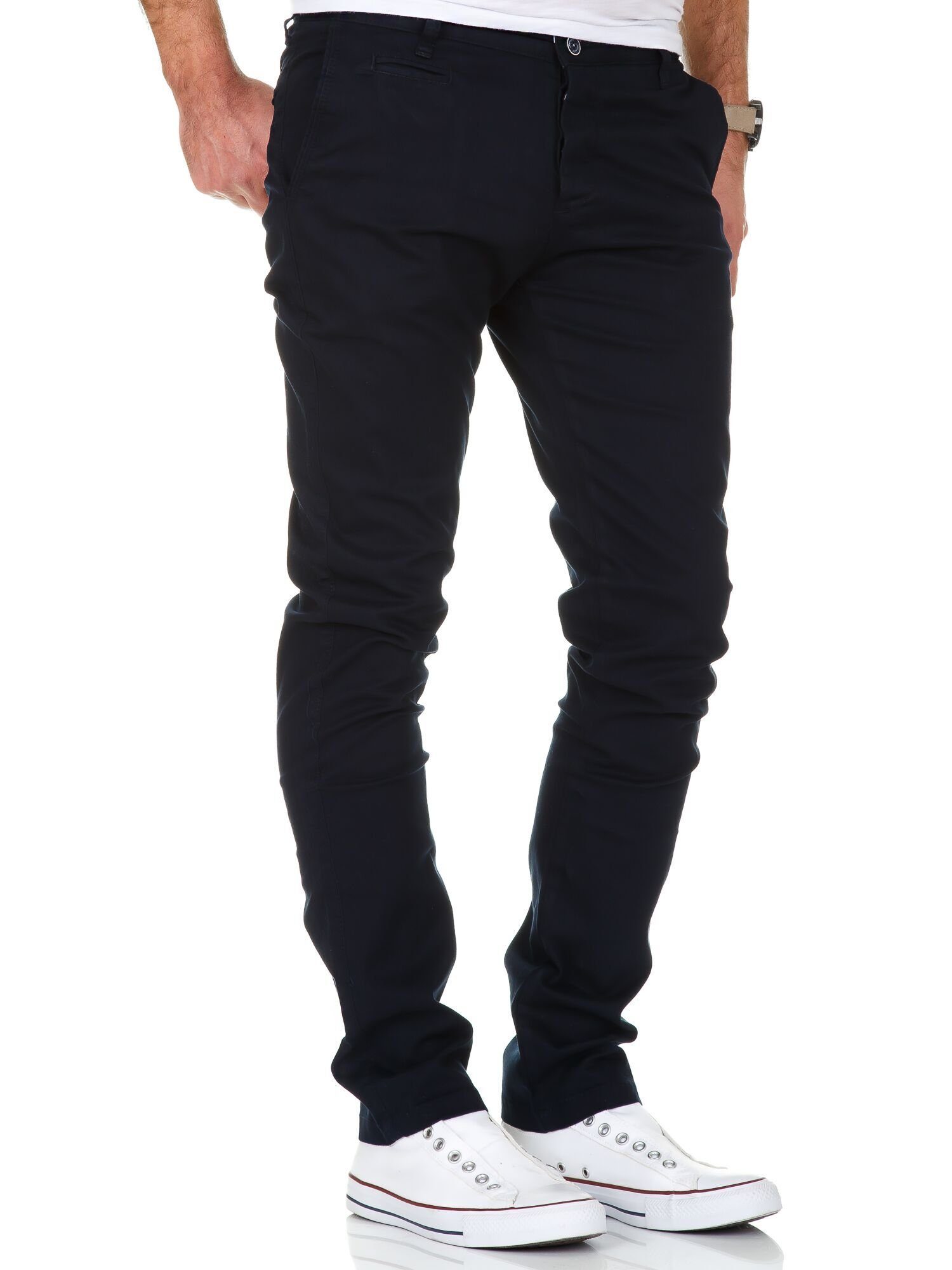 Amaci&Sons Chinohose ATLANTA Slim Fit Chino mit Stretch