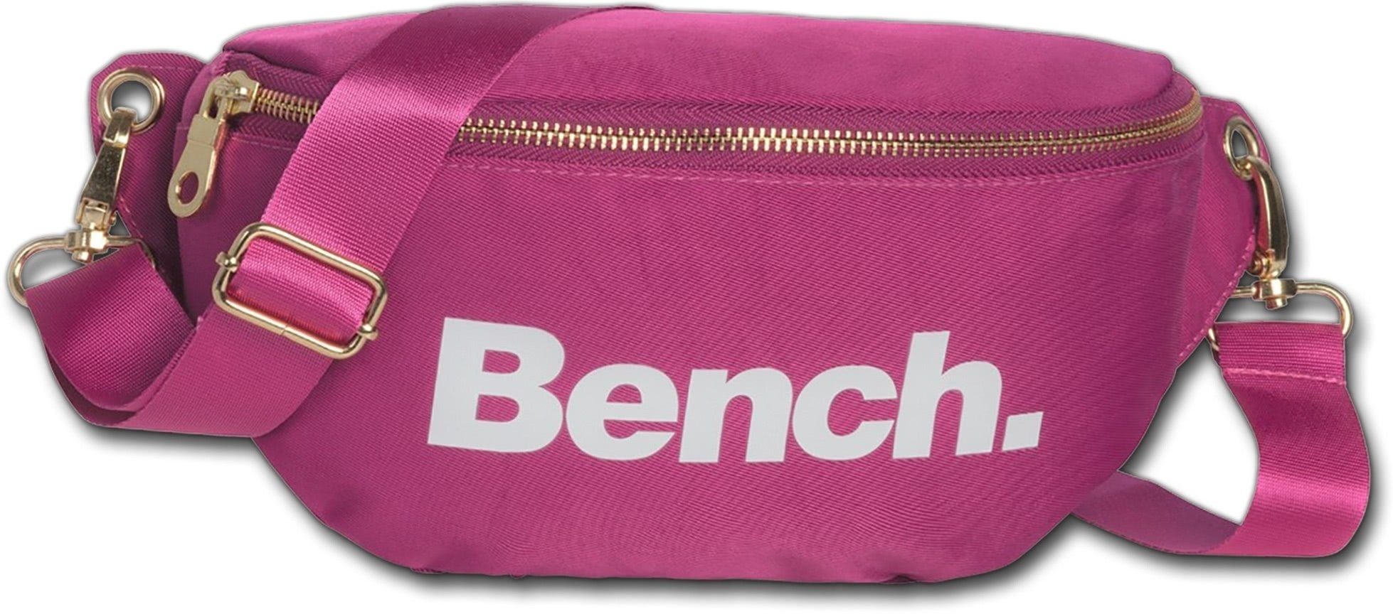 Bench. Gürteltasche Bench Damen Jugend Gürteltasche Nylon (Gürteltasche,  Gürteltasche), unisex Tasche Nylon pink, klein 25x14x8,5cm, uni