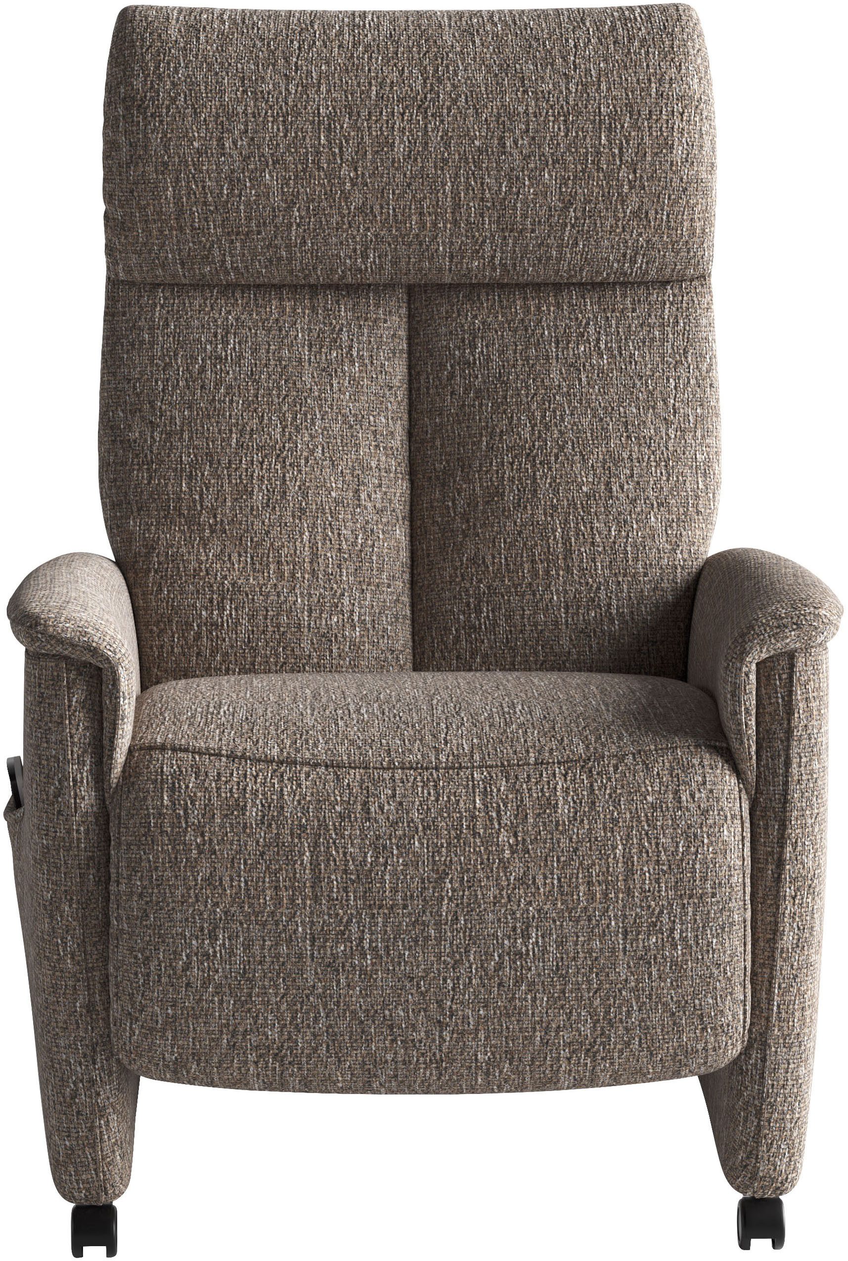 sit&more TV-Sessel Cremona mit Kopfteilverstellung, Herz-Waage & elektr. Relaxfunktion, Ergonomie S: elektr. Fußstütze & Rückenlehne