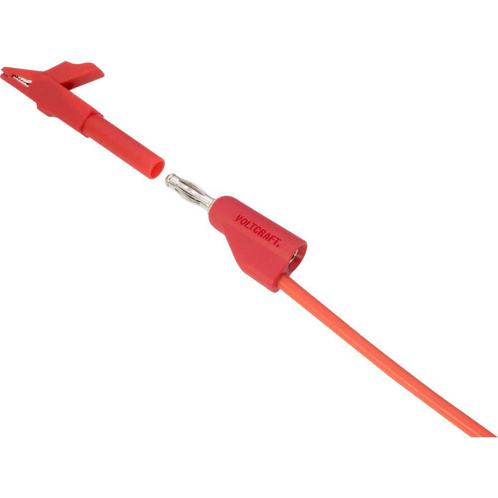 Thumbnail - VOLTCRAFT Multimeter VOLTCRAFT MSK-102 Krokodilklemme Buchse 4 mm Schwarz, Rot, (MSK-102)