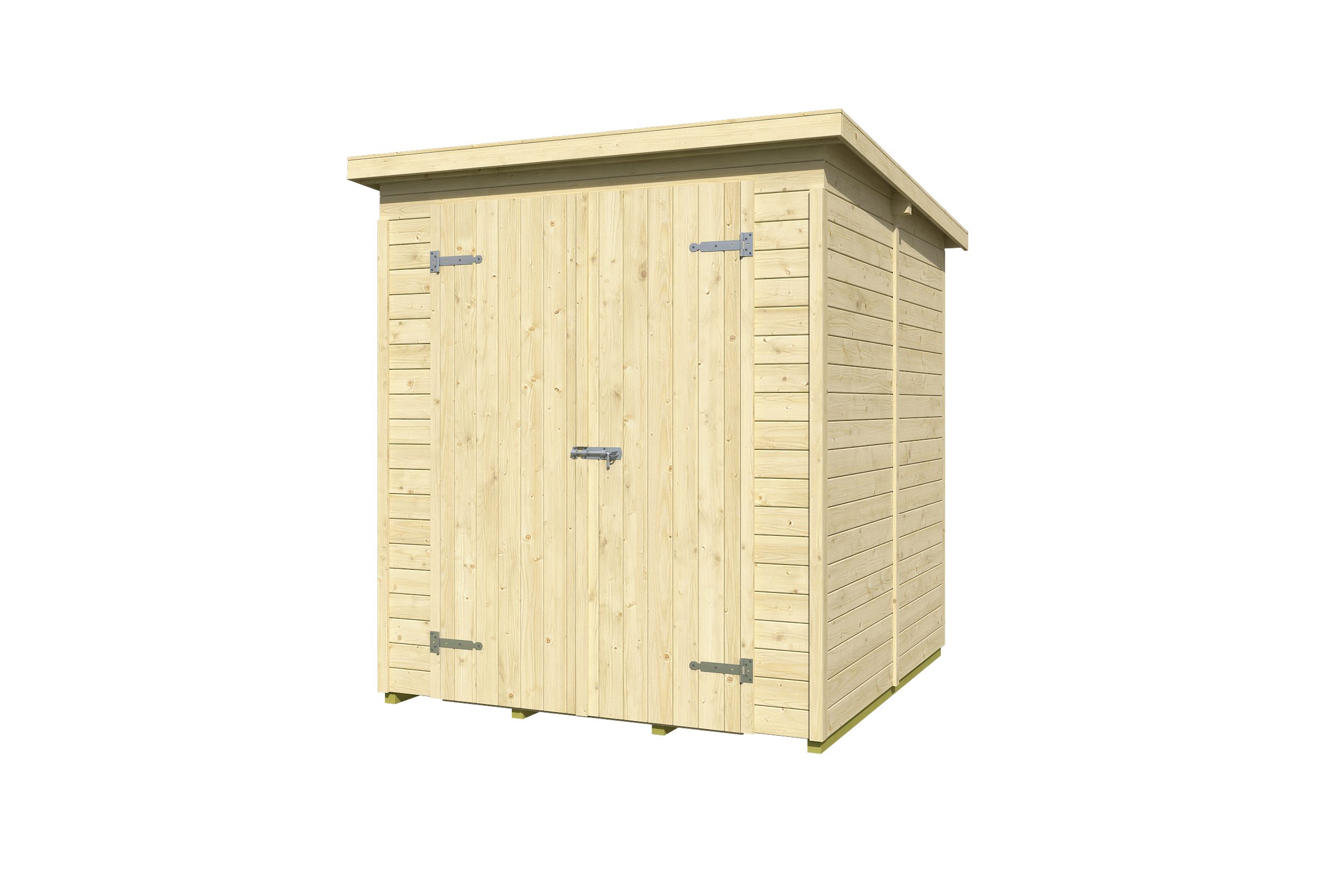 Nordic Holz Gartenhaus Elementhaus KENT 3.2, BxT: 183,2x189 cm