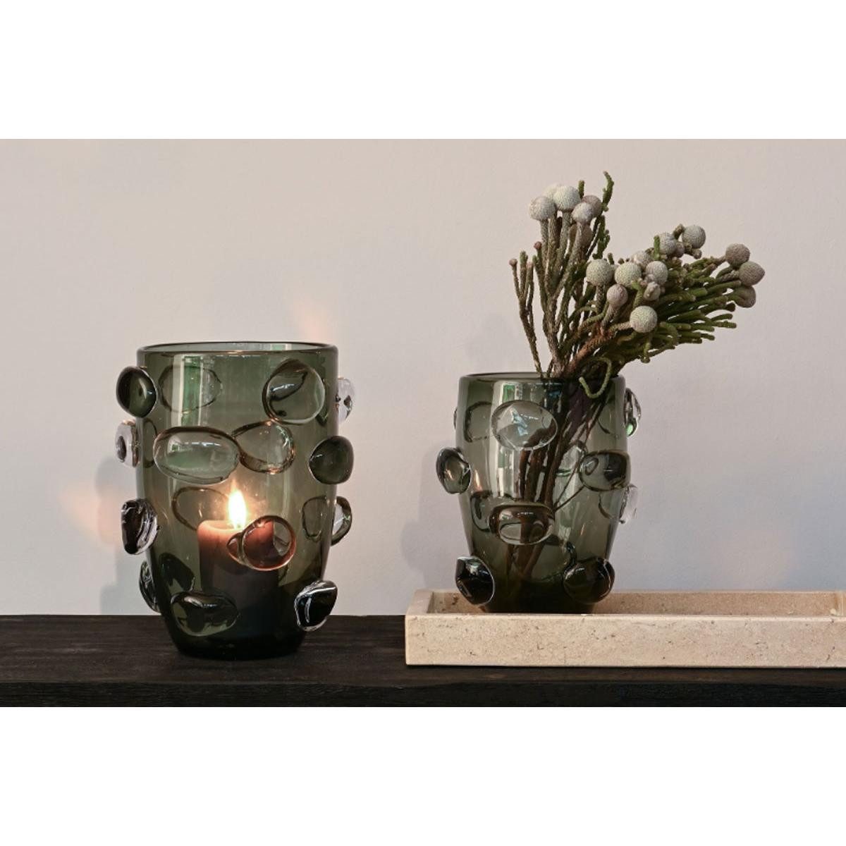 Giftcompany Kerzenhalter Vase Cashmere mit Glasnuggets günstig online kaufen