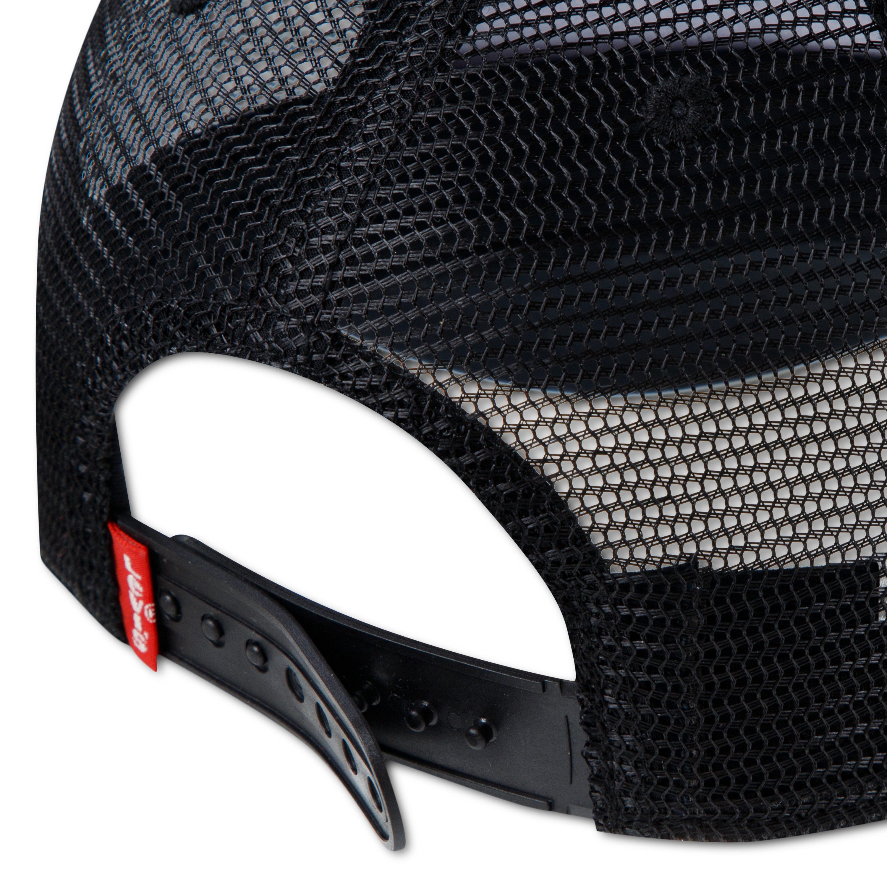 Levi's® Kids Trucker Cap LAN LEVI'S TRUCKER CAP mit luftigem Netzteil, verstellbar, Sonnenschutz
