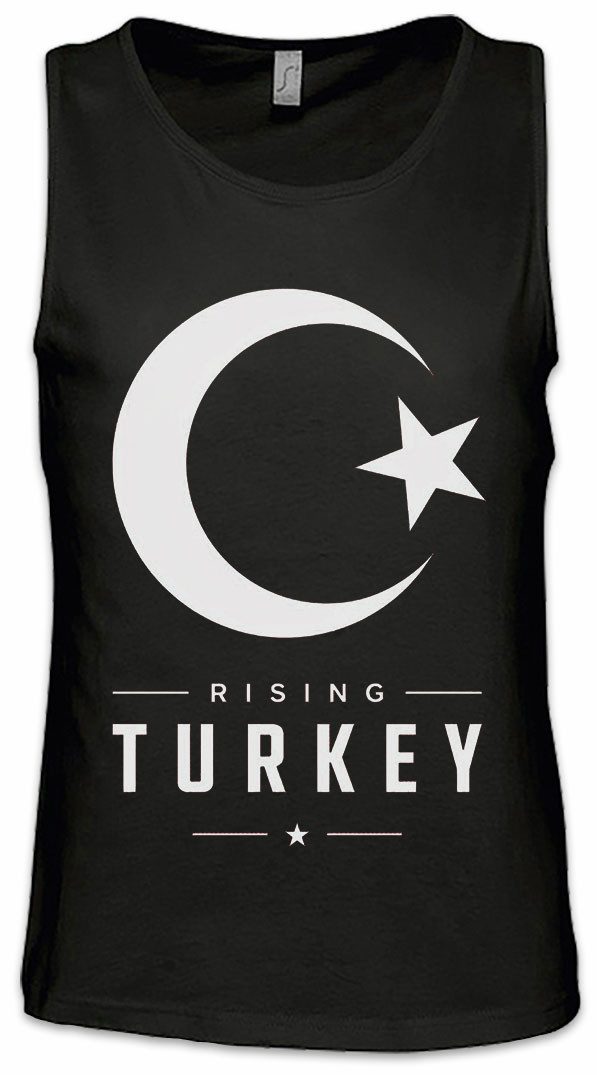 Urban Backwoods Tanktop Team Turkey 2 Ärmelloses T-Shirt Türkei Istanbul Fußball WM Soccer Football Turnier 2026 Weltmeisterschaft